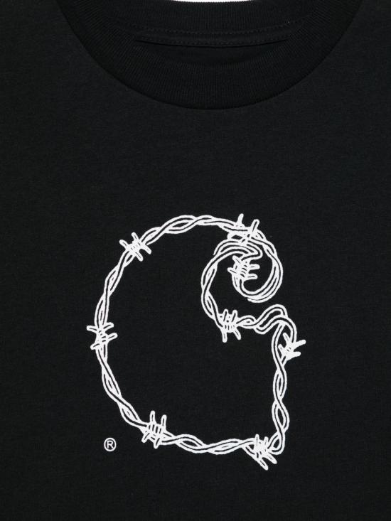 26SS 칼하트 WIP 숏슬리브 바브와이어 C 티셔츠 I036237 89XX - CARHARTT WIP