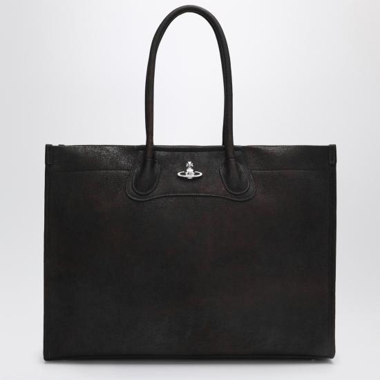 26SS 비비안웨스트우드 토트백 4D01000JUL00BK Brown