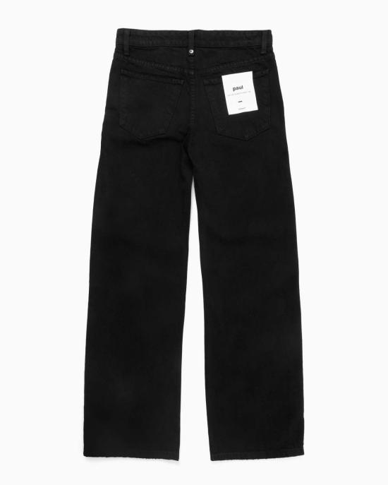  Edyson 데님 팬츠 에디슨 폴 릴렉스드 로우라이즈 진 블랙 - OTHER BRANDS