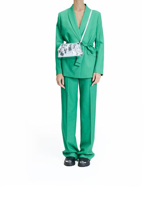 25FW 더모아레 토트백 TMFW25AFPI18 silver ARGENTO - THEMOIRE