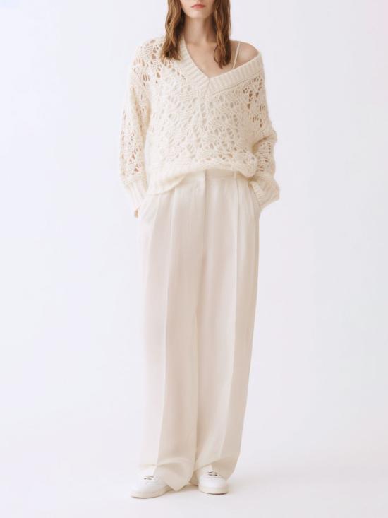 26SS 파비아나 필리피 스웨터 MAD266F032L742 25 Natural - FABIANA FILIPPI