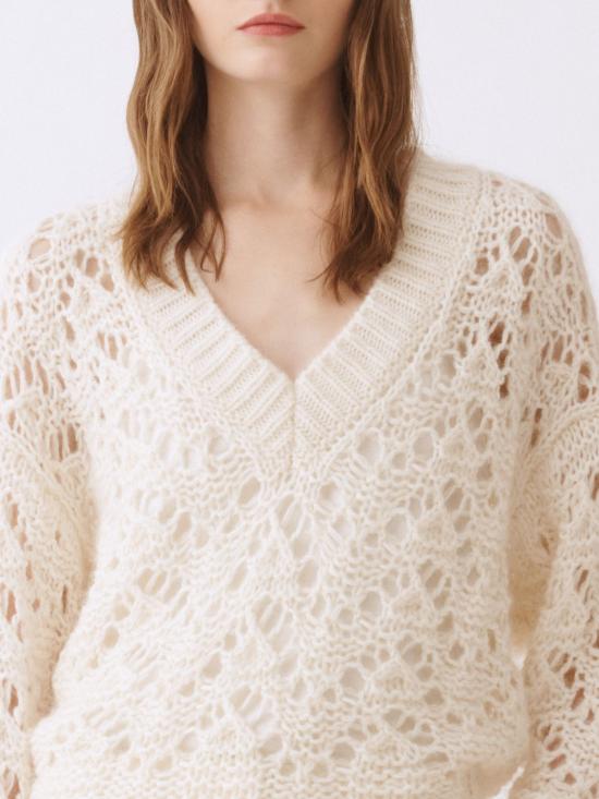 26SS 파비아나 필리피 스웨터 MAD266F032L742 25 Natural - FABIANA FILIPPI