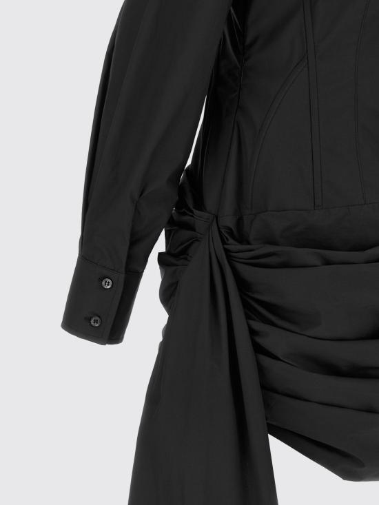 26SS 쥬세페 디 모라비토 롱 원피스 06PSDR70216302 99 Black - GIUSEPPE DI MORABITO