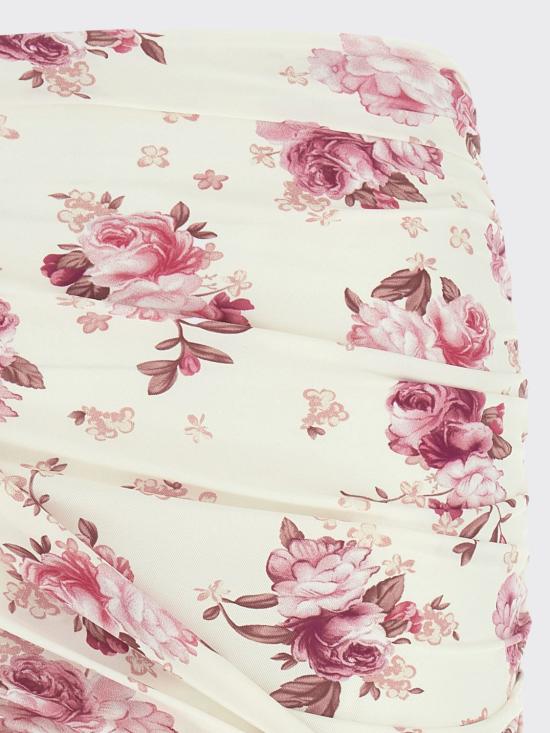 26SS 마그다뷰트림 미디 스커트 615426 CREAM Multicolor - MAGDA BUTRYM