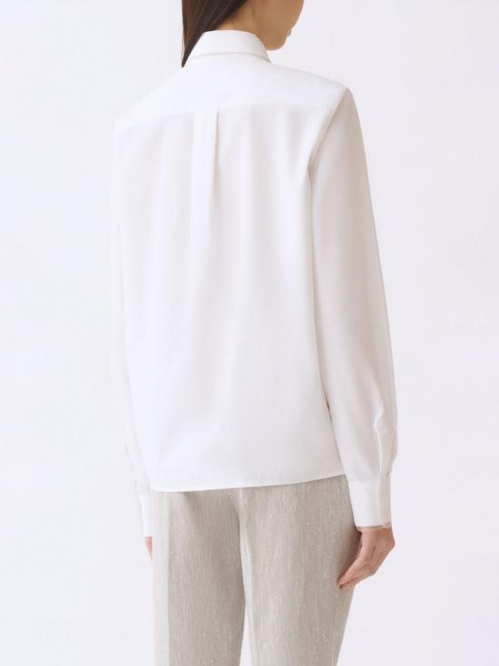 26SS 파비아나 필리피 셔츠 CAD266F233L582 21 White - FABIANA FILIPPI