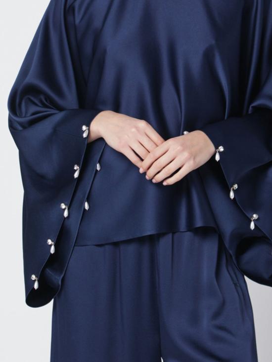 26SS 스텔라 맥카트니 긴팔 티셔츠 6T02843FU302 4000 Blue - STELLA MCCARTNEY