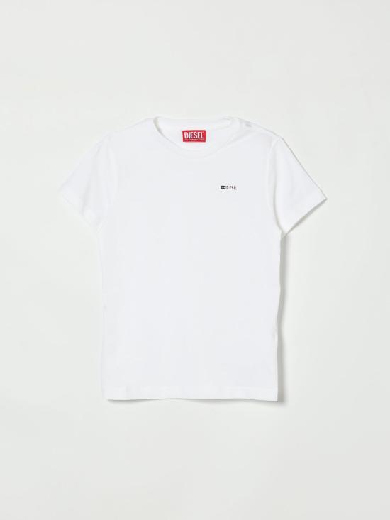 26SS [키즈] 디젤 티셔츠 J027710CATM K100 White