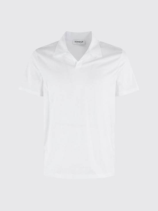 26SS 돈답 폴로 티셔츠 US330JF0271UXXX 000 White - DONDUP