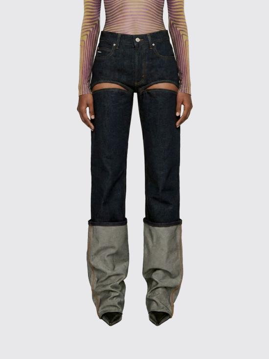 26SS 장 폴 고티에 데님 팬츠 2601WTR046D024 55 Blue