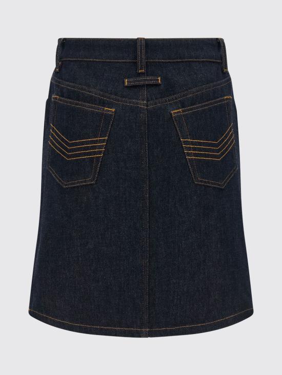 26SS 장 폴 고티에 미디 스커트 2601WSK024D024 55 Blue - JEAN PAUL GAULTIER