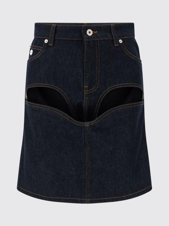 26SS 장 폴 고티에 미디 스커트 2601WSK024D024 55 Blue - JEAN PAUL GAULTIER