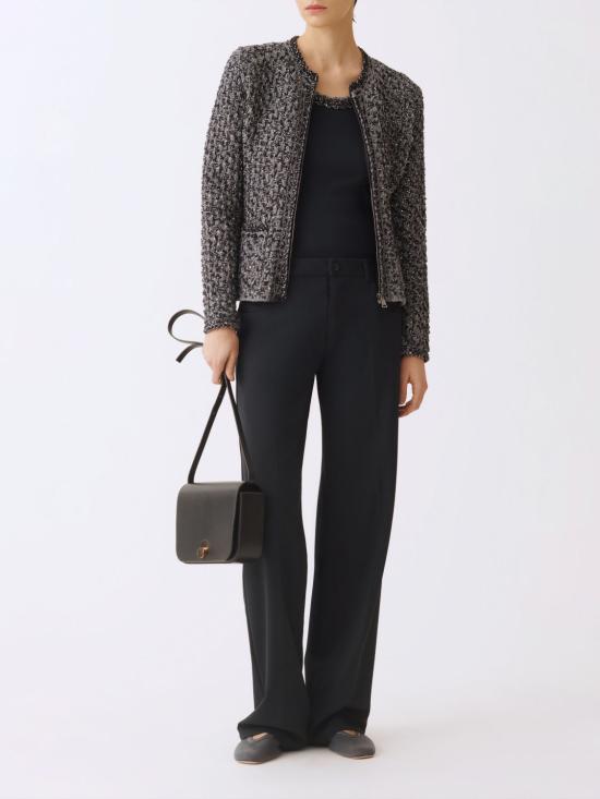 26SS 파비아나 필리피 민소매 티셔츠 JED266F602L918 5146 Black - FABIANA FILIPPI