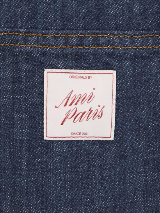 26SS 아미 데님 자켓 UJK898DE0122 402 Blue - AMI