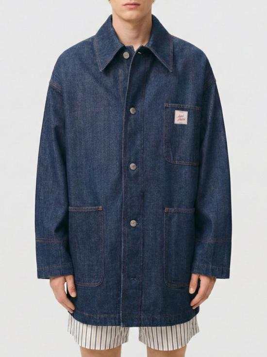 26SS 아미 데님 자켓 UJK898DE0122 402 Blue