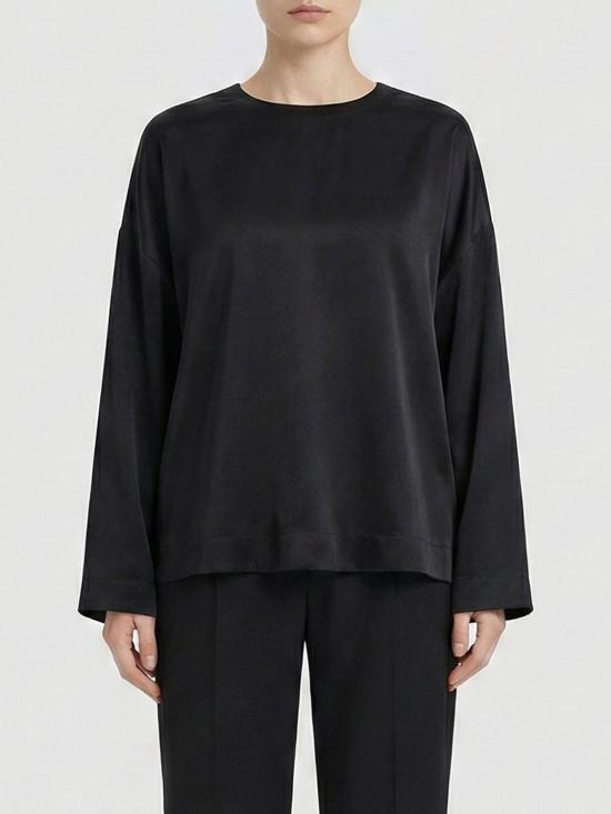 26SS 토템 긴팔 티셔츠 261WRT0656FB0546 001 Black