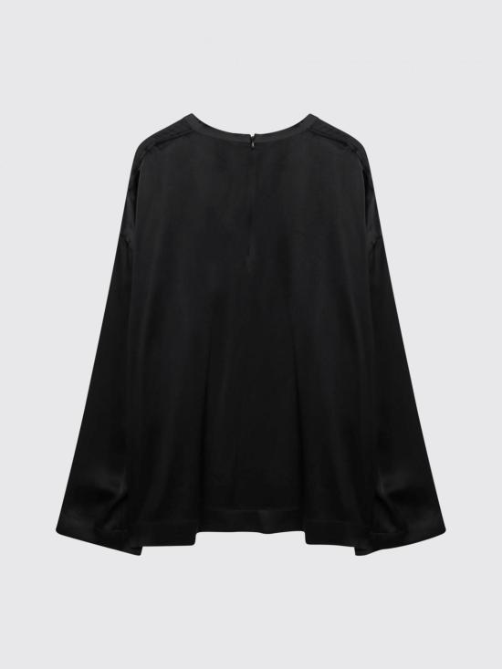 26SS 토템 긴팔 티셔츠 261WRT0656FB0546 001 Black - TOTEME