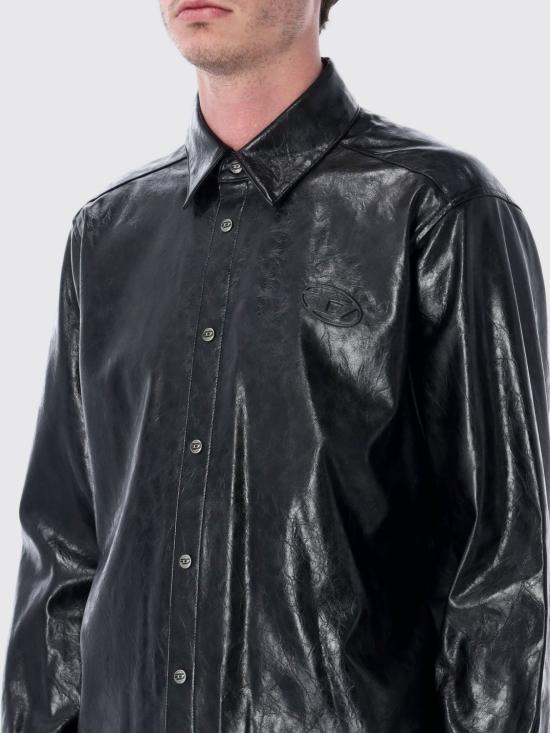 26SS 디젤 긴팔 셔츠 A200210QMBU 9XX Black - DIESEL