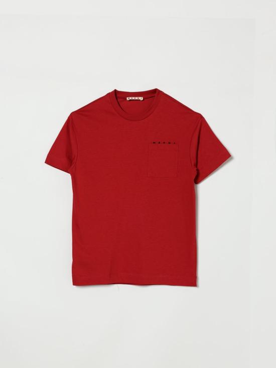 26SS [키즈] 마르니 티셔츠 M01415M00RF 0M435 Red