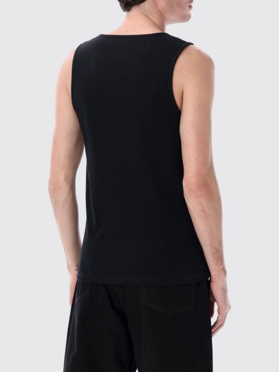 26SS 르메르 저지 탱크탑 TS0006LJ1030 BK999 Black - LEMAIRE