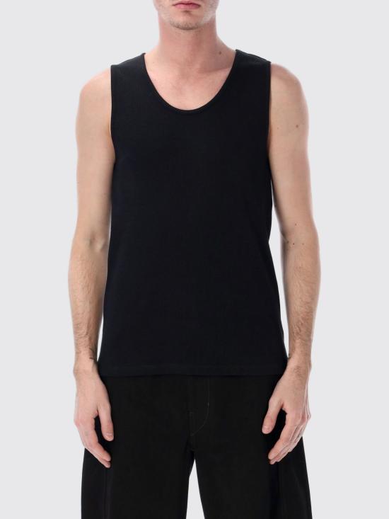 26SS 르메르 저지 탱크탑 TS0006LJ1030 BK999 Black