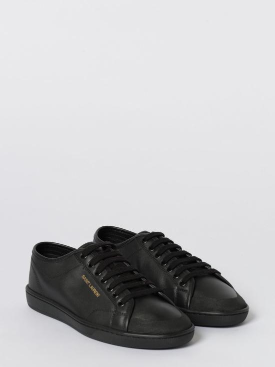 26SS 생로랑 GYM 짐 스무스 레더 스니커즈 82008700N00 1000 Black - SAINT LAURENT