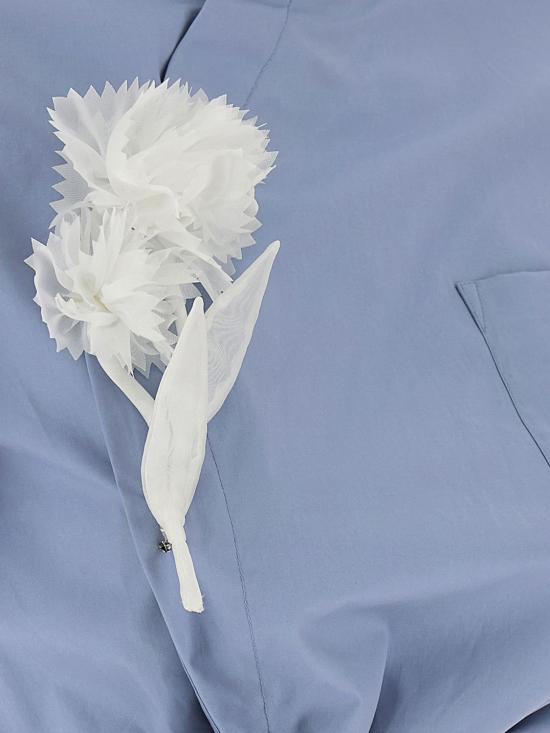 26SS 셀프 포트레이트 반팔 티셔츠 RS26552TBL Blue - SELF PORTRAIT