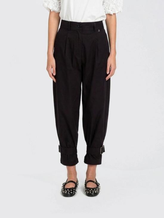 26SS 액티튜드 트윈세트 스트레이트 팬츠 261AP208C 00006 Black