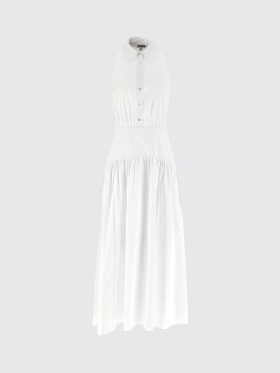 26SS 스타우드 롱 원피스 R25S2245PO WHT White - STAUD