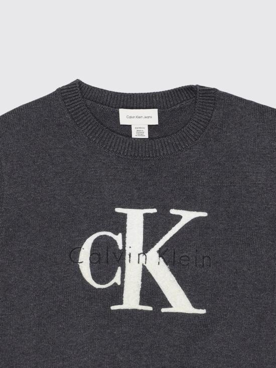 26SS 캘빈클라인 스웨터 LV044E306G P7I Charcoal - CALVIN KLEIN