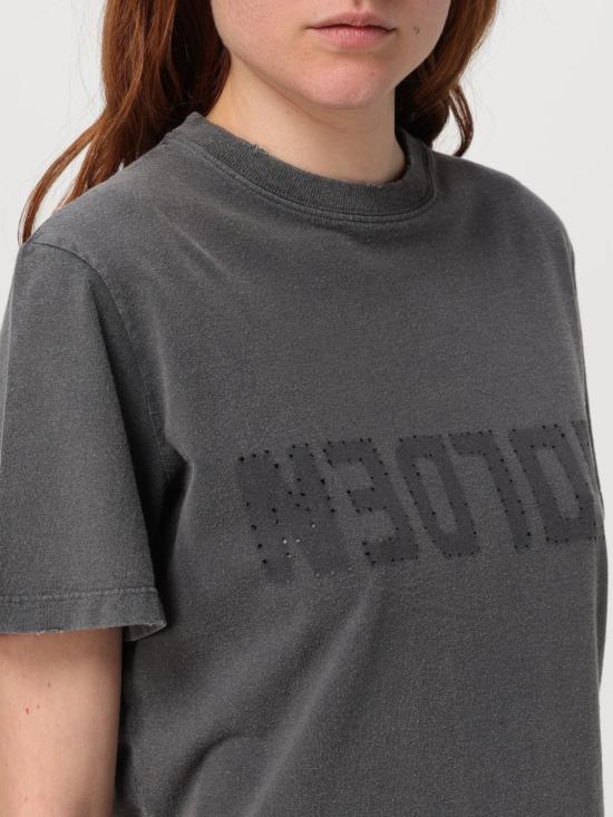 26SS 골든구스 반팔 티셔츠 GWP01220P000671 60318 Grey - GOLDEN GOOSE