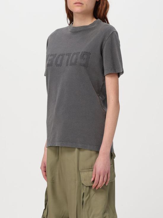 26SS 골든구스 반팔 티셔츠 GWP01220P000671 60318 Grey - GOLDEN GOOSE