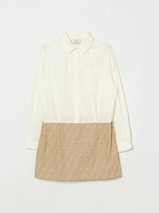 26SS [키즈] 펜디 원피스 JFB829AQTK F1P2N White