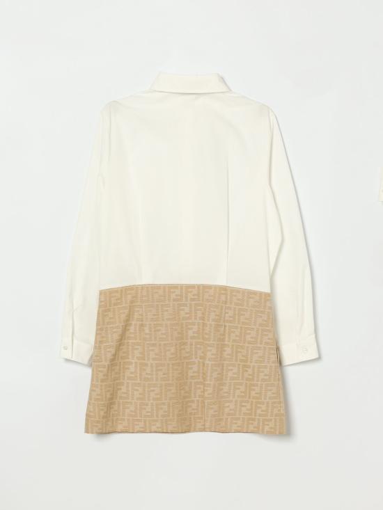 26SS [키즈] 펜디 원피스 JFB829AQTK F1P2N White - FENDI