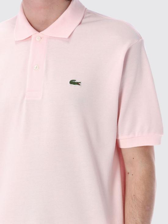 26SS 라코스테 클래식 핏 피케 폴로 셔츠 L1212 T03 Pink - LACOSTE
