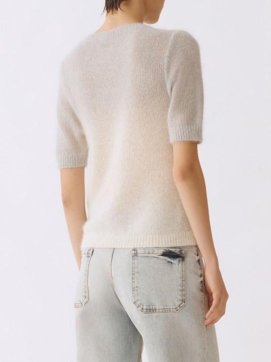 26SS 파비아나 필리피 스웨터 MAD266F131L900 VR1 Natural - FABIANA FILIPPI