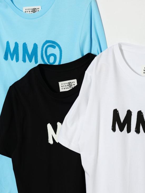 26SS [키즈] MM6 메종마르지엘라 티셔츠 M61016MM04I M6C49 Multicolor - MM6 MAISON MARGIELA