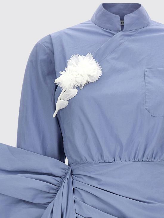 26SS 셀프 포트레이트 롱 원피스 RS26552SBL Blue - SELF PORTRAIT