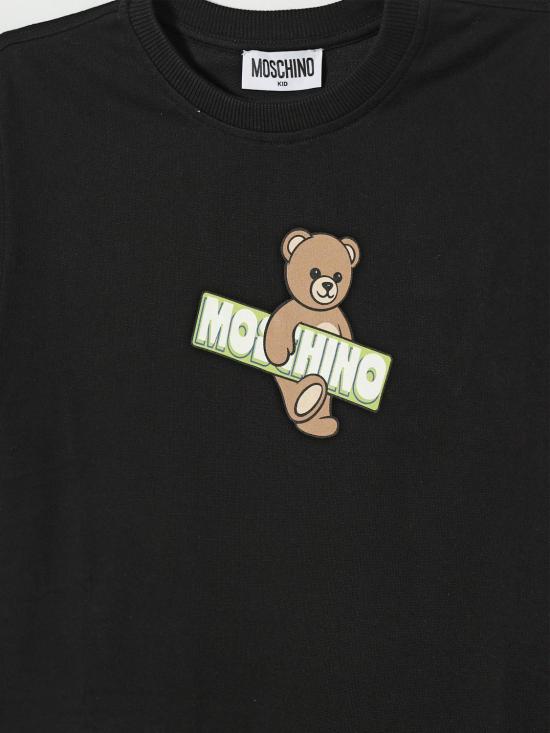 26SS [키즈] 모스키노 원피스 HDV0HKLFA07 60100 Black - MOSCHINO