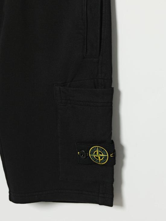 26SS [키즈] 스톤 아일랜드 쇼츠/버뮤다 6200006S0040 V0029 Black - STONE ISLAND