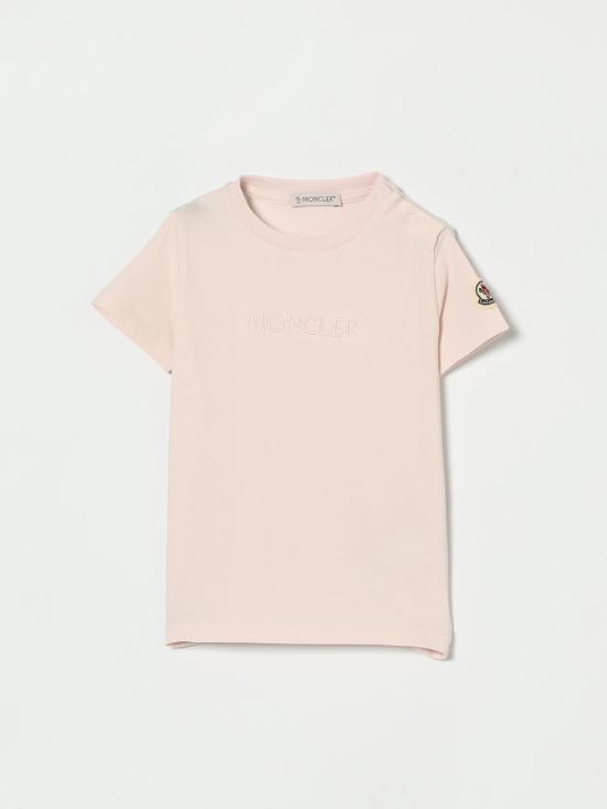 26SS [키즈] 몽클레어 티셔츠 8C0001089AUM 503 Pink