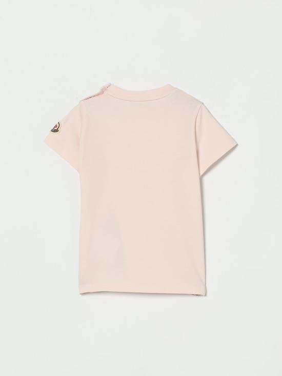26SS [키즈] 몽클레어 티셔츠 8C0001089AUM 503 Pink - MONCLER