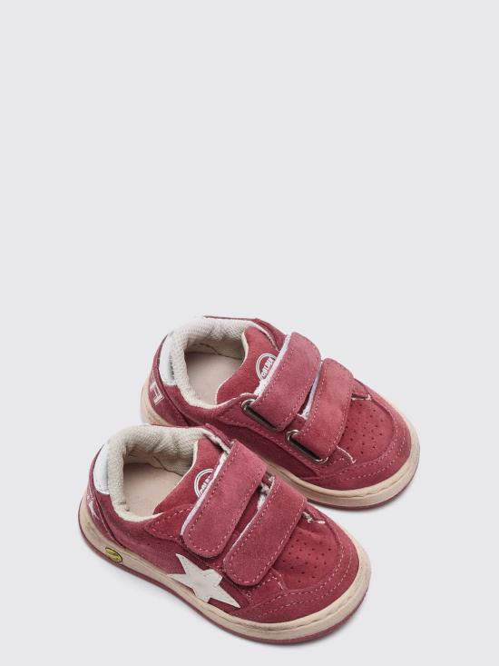 26SS [키즈] 골든구스 스니커즈 GJF01032F008052 40388 Burgundy - GOLDEN GOOSE