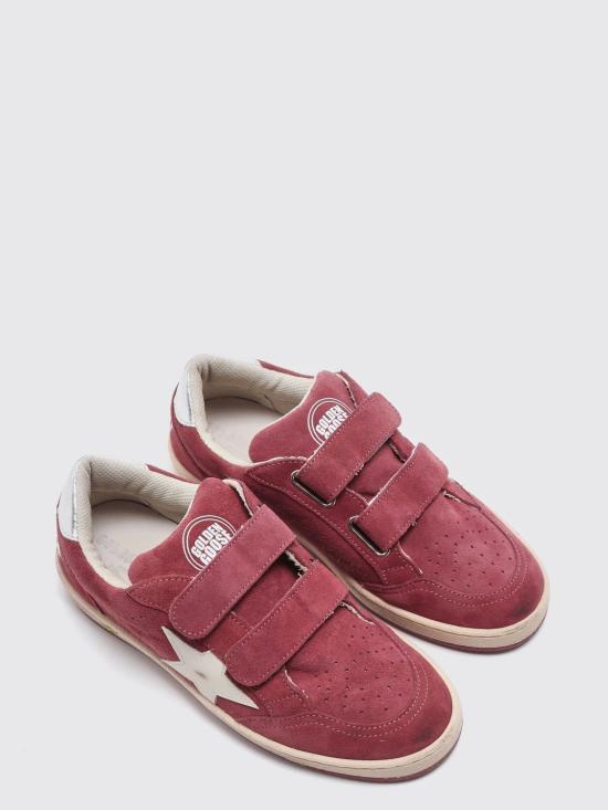 26SS [키즈] 골든구스 스니커즈 GTF01032F008052 40388 Burgundy - GOLDEN GOOSE