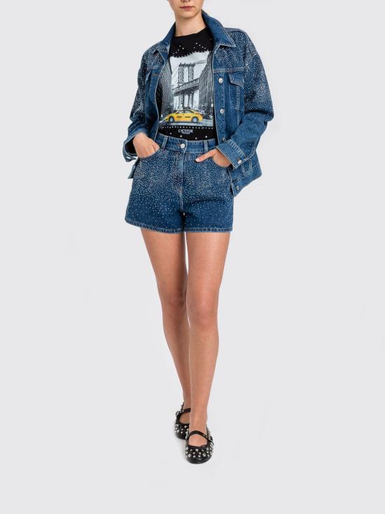 26SS 액티튜드 트윈세트 반팔 티셔츠 261AP2164 13295 Black - ACTITUDE TWINSET