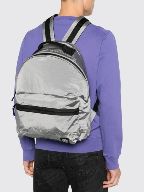 26SS 스톤 아일랜드 백팩 9200010S0251 V0061 Pearl - STONE ISLAND