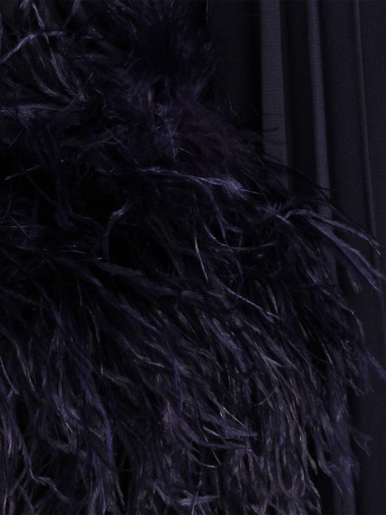 26SS 셀프 포트레이트 롱 원피스 RS26510MN NAVY Blue - SELF PORTRAIT