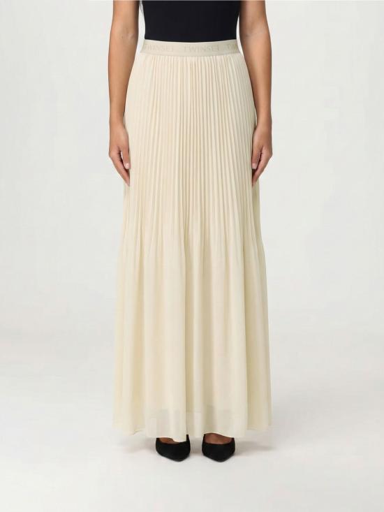 26SS 트윈셋 롱 스커트 261TE2113 00381 White