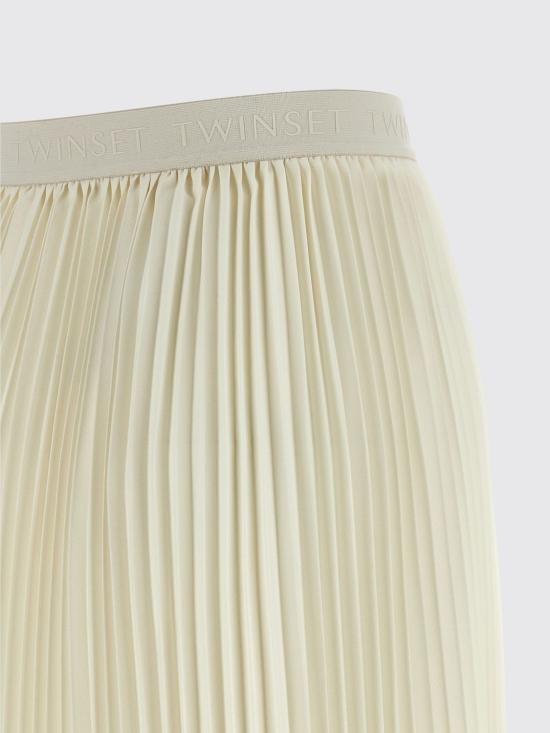 26SS 트윈셋 롱 스커트 261TE2113 00381 White - TWINSET