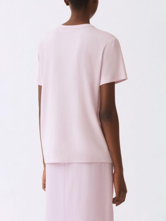 26SS 파비아나 필리피 반팔 저지 티셔츠 JED266F133L796 2201 Lilac - FABIANA FILIPPI