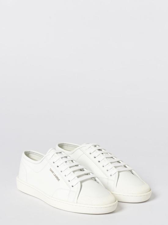 26SS 생로랑 GYM 짐 스무스 레더 스니커즈 82008700N00 9030 White - SAINT LAURENT
